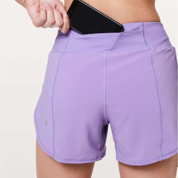 Lululemon Attack The Track Short 4" in
Enchanted Iris Size 4 - Picture 4 of 11